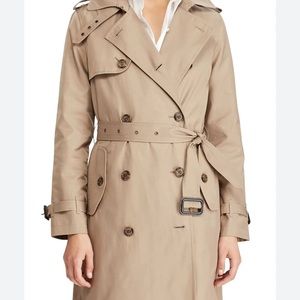 Ralph Lauren Double-Breasted Trench Coat